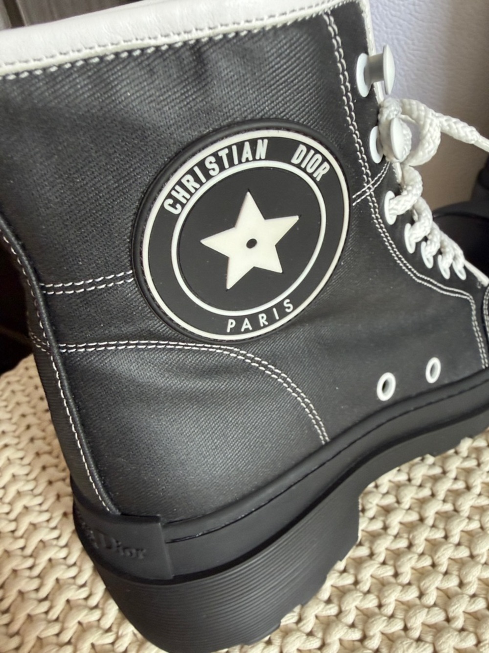 Christian Dior Combat Boots - Picture 5 of 8